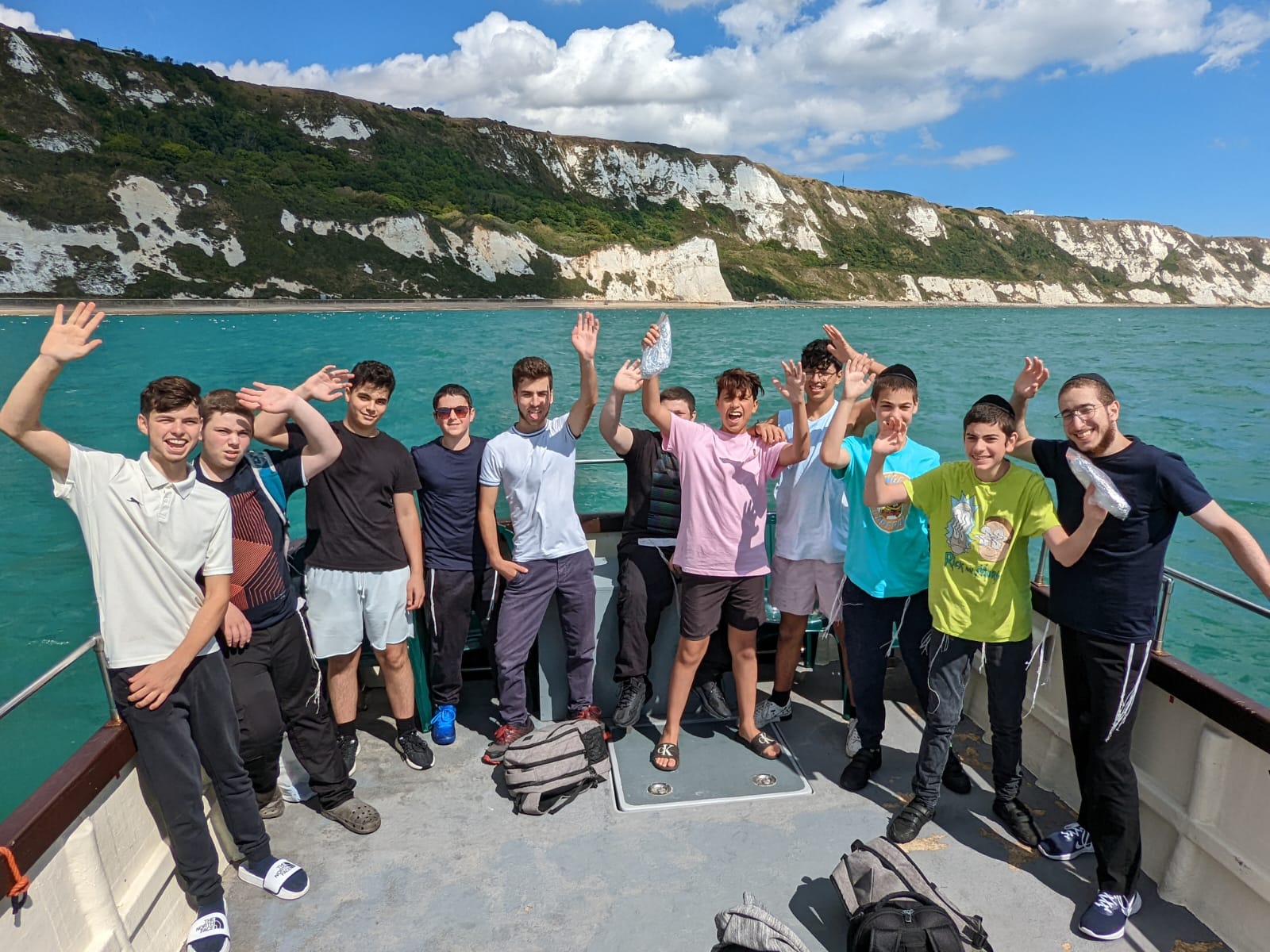 Massive group wave showing the scale of our impact